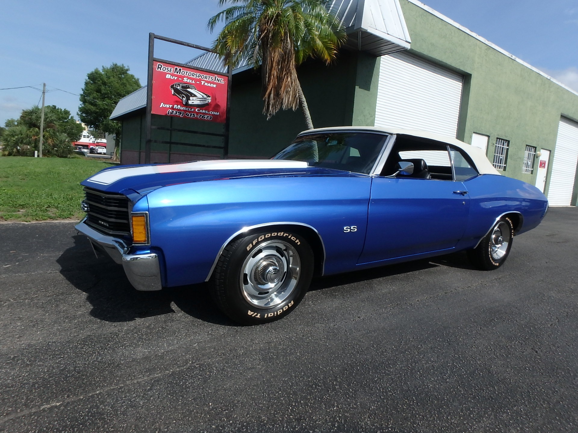 Used 1972 Chevy Chevelle SS Convertible