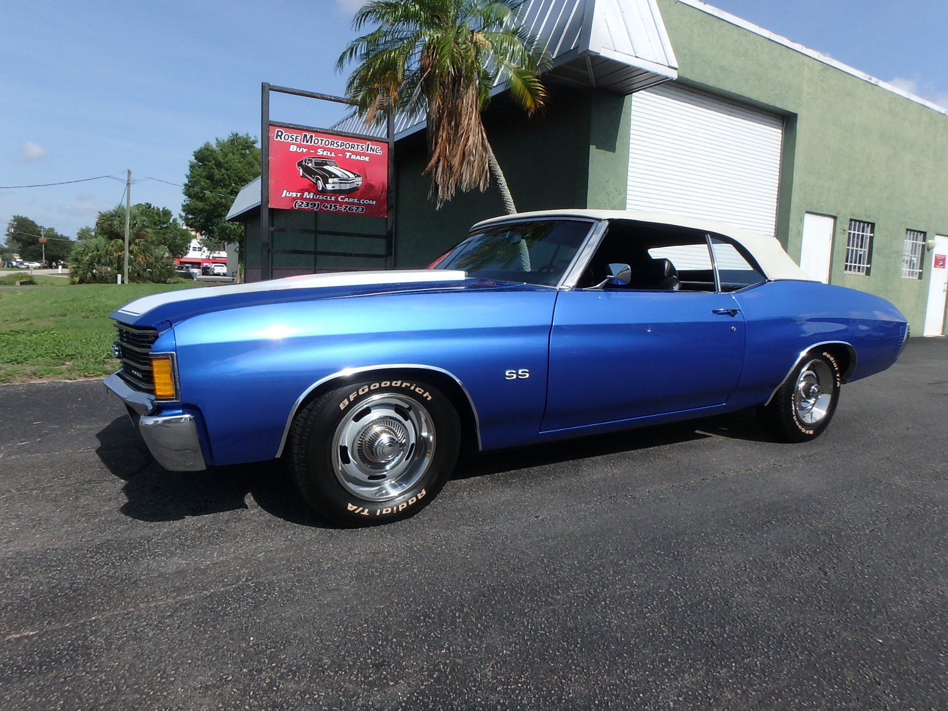 Used 1972 Chevy Chevelle SS Convertible