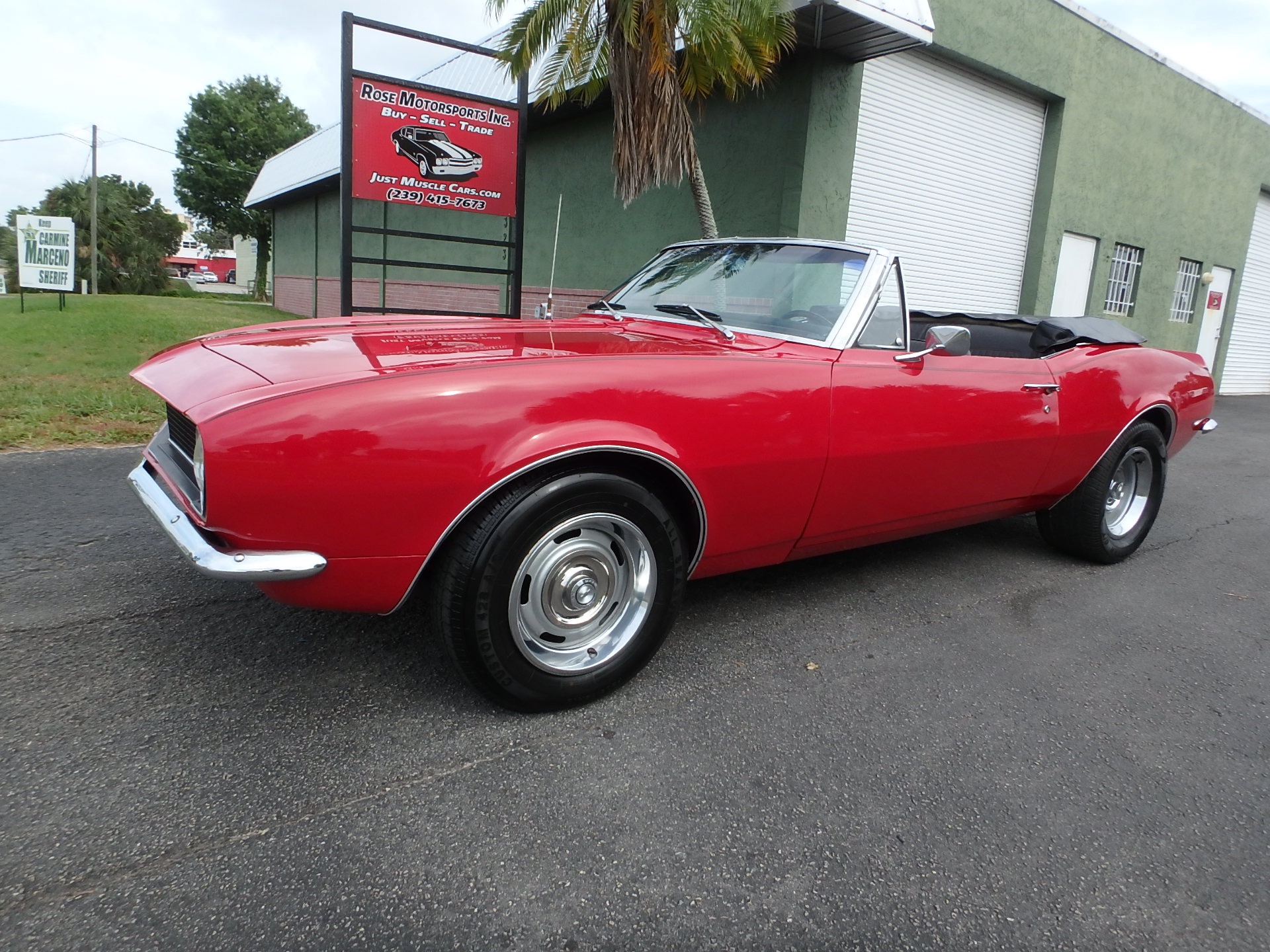 Used 1967 Chevy Camaro Convertible