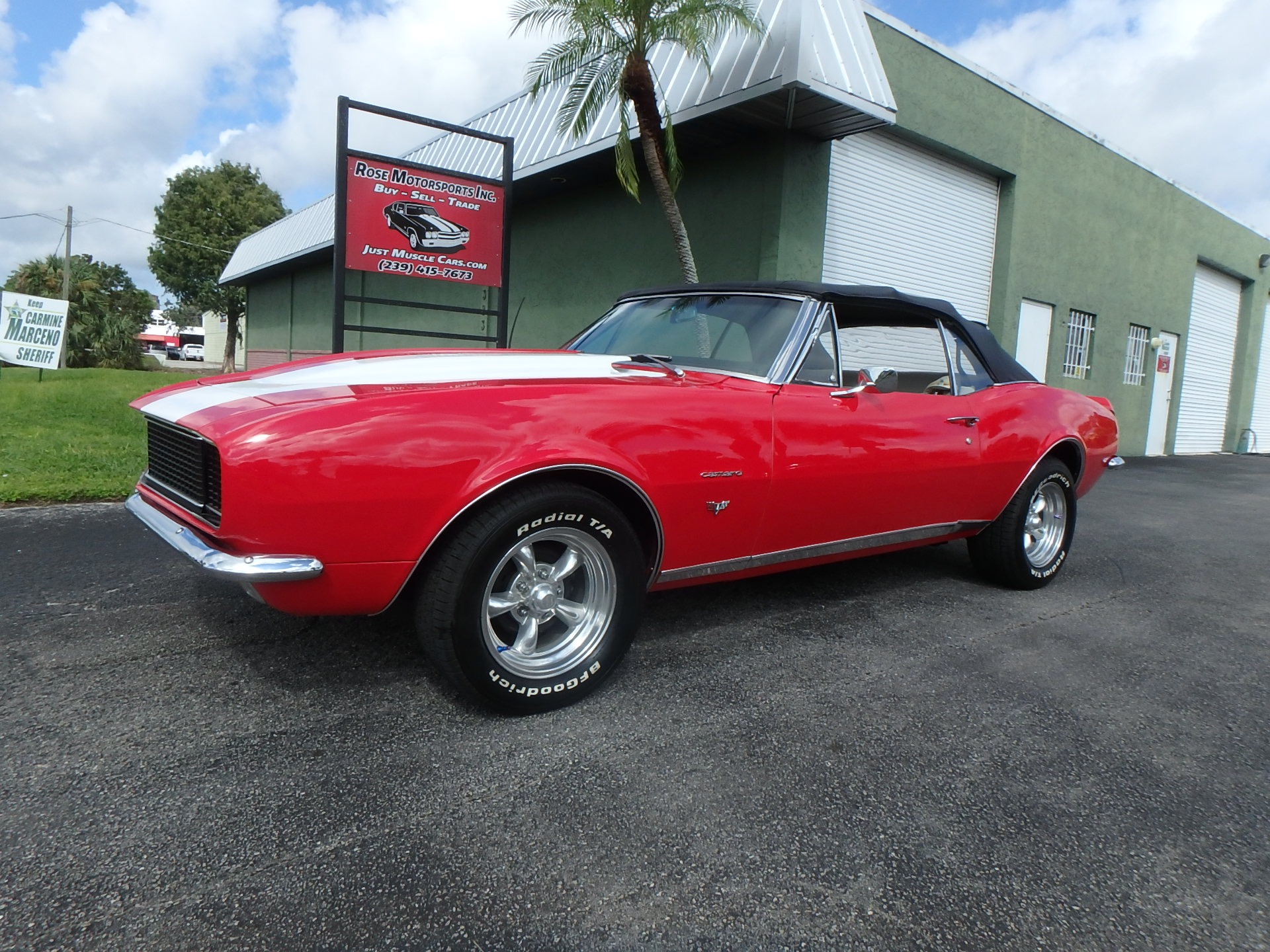 Used 1967 Chevy Camaro RS Convertible For Sale (35,000) Rose