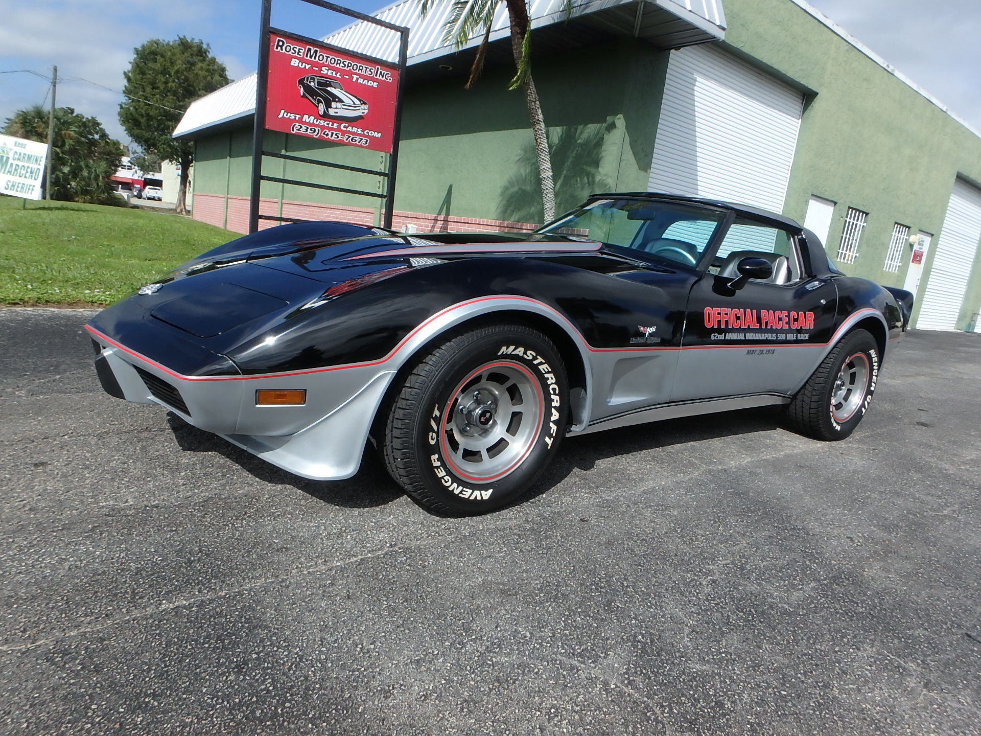 Used 1978 Chevy Corvette Indy Pace Car
