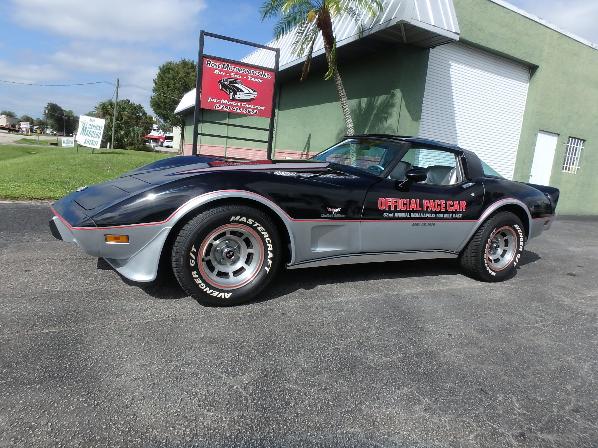 Used 1978 Chevy Corvette Indy Pace Car