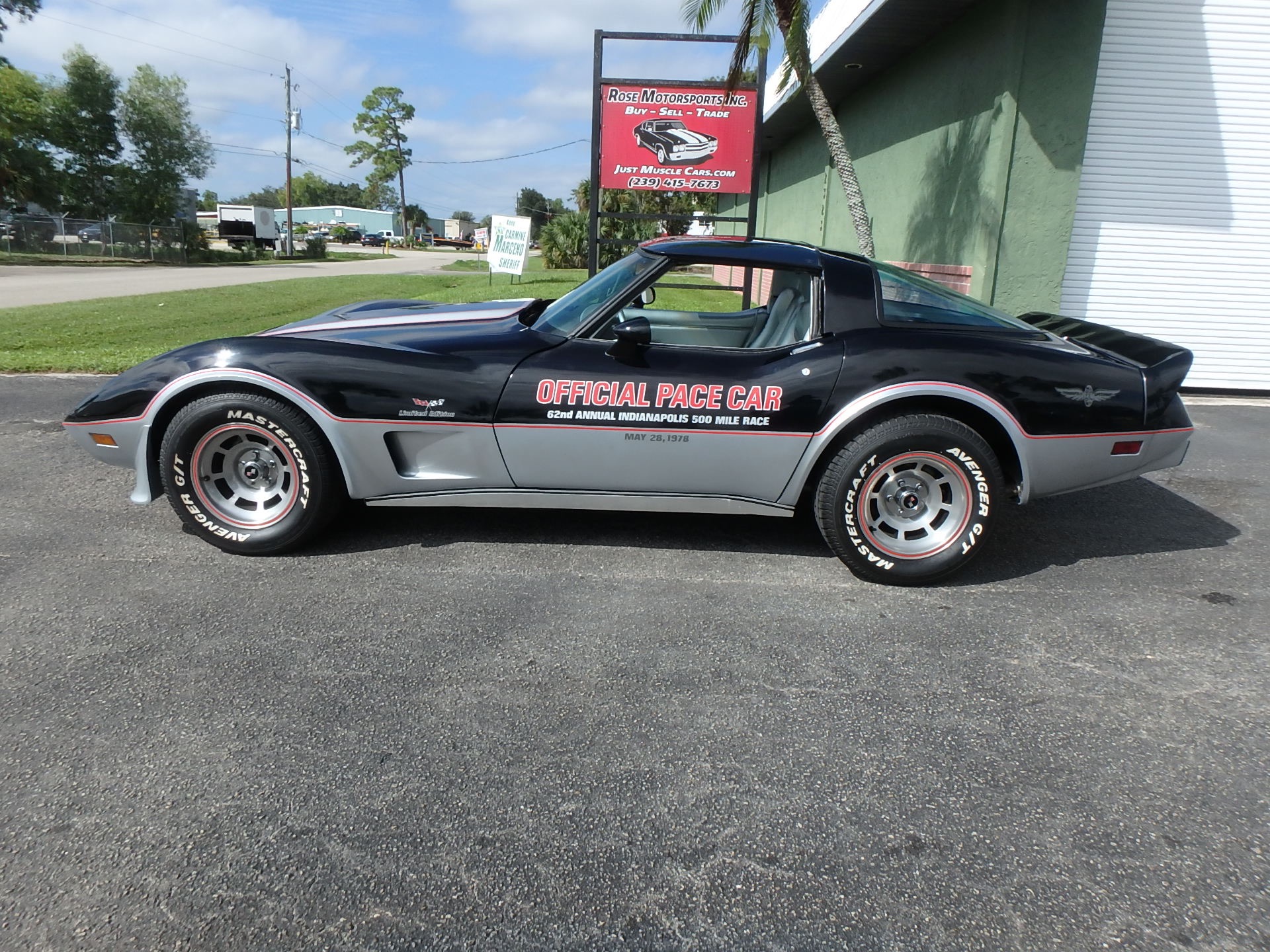 Used 1978 Chevy Corvette Indy Pace Car