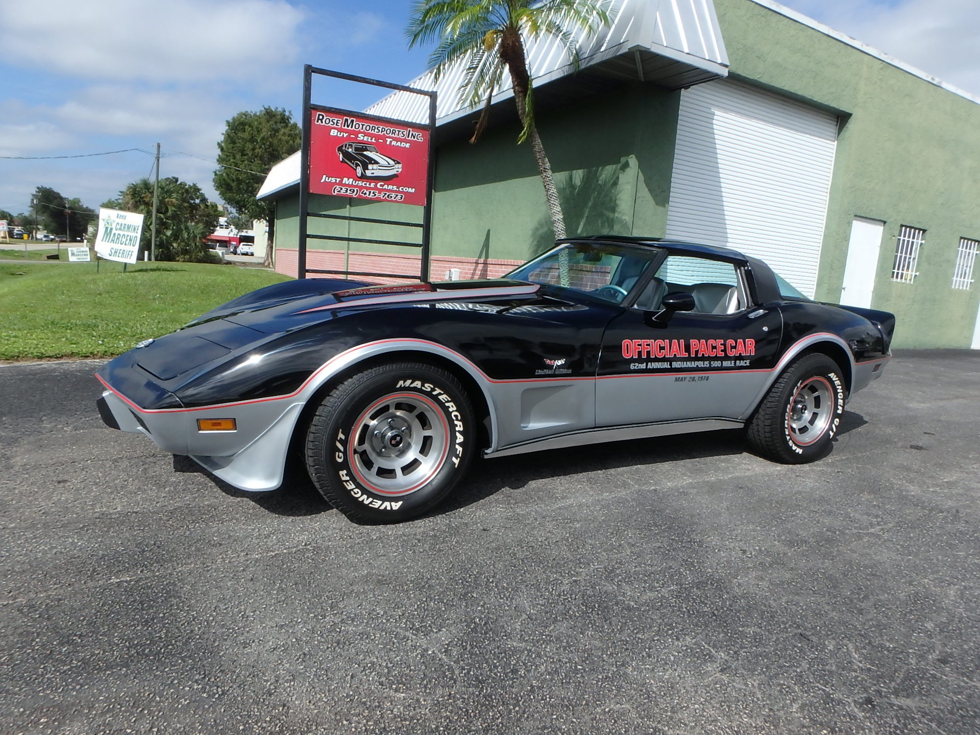 Used 1978 Chevy Corvette Indy Pace Car