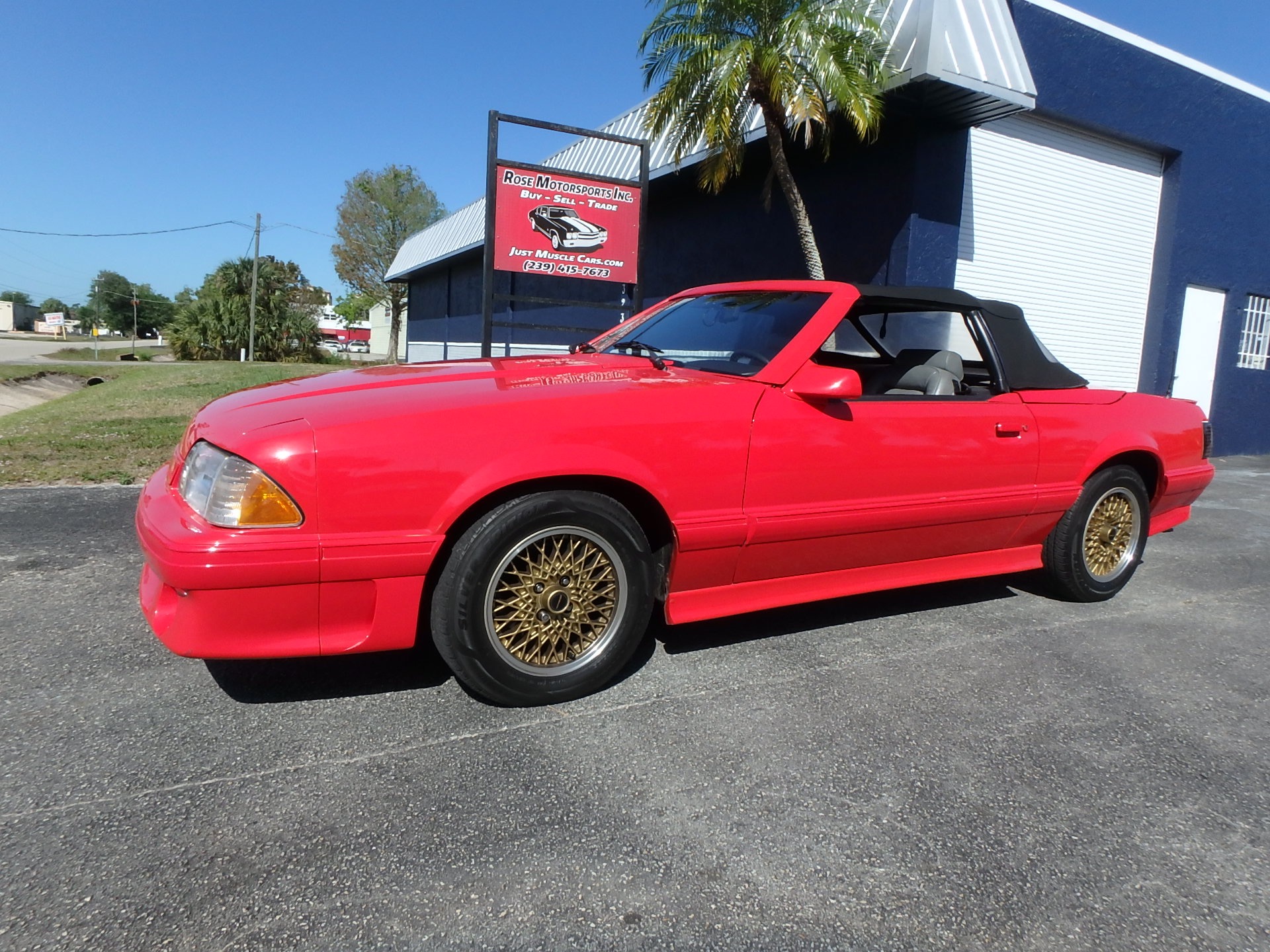 Used 1987 Ford ASC McLaren Mustang 50 Convertible LX