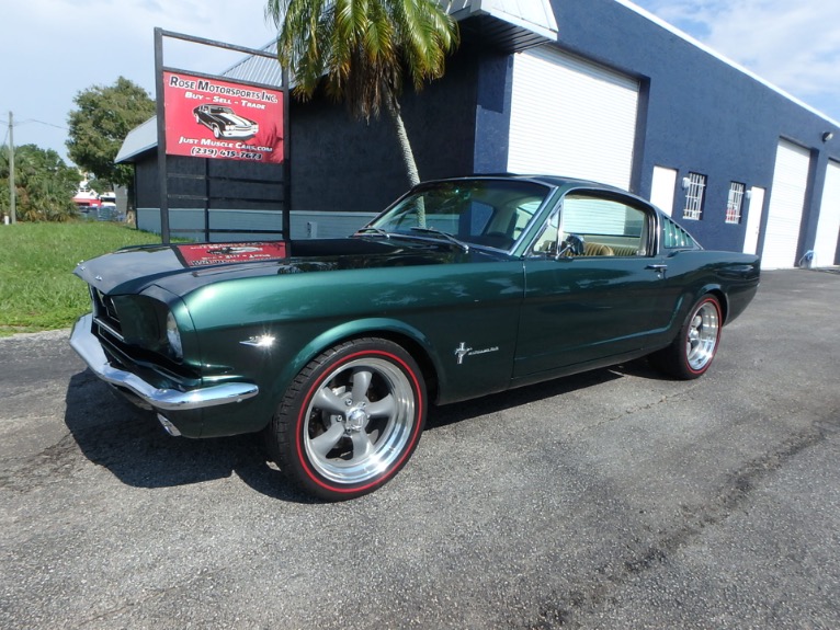 Used 1966 Ford Mustang Fastback for sale $125,000 at Rose Motorsports, Inc. in Fort Myers FL