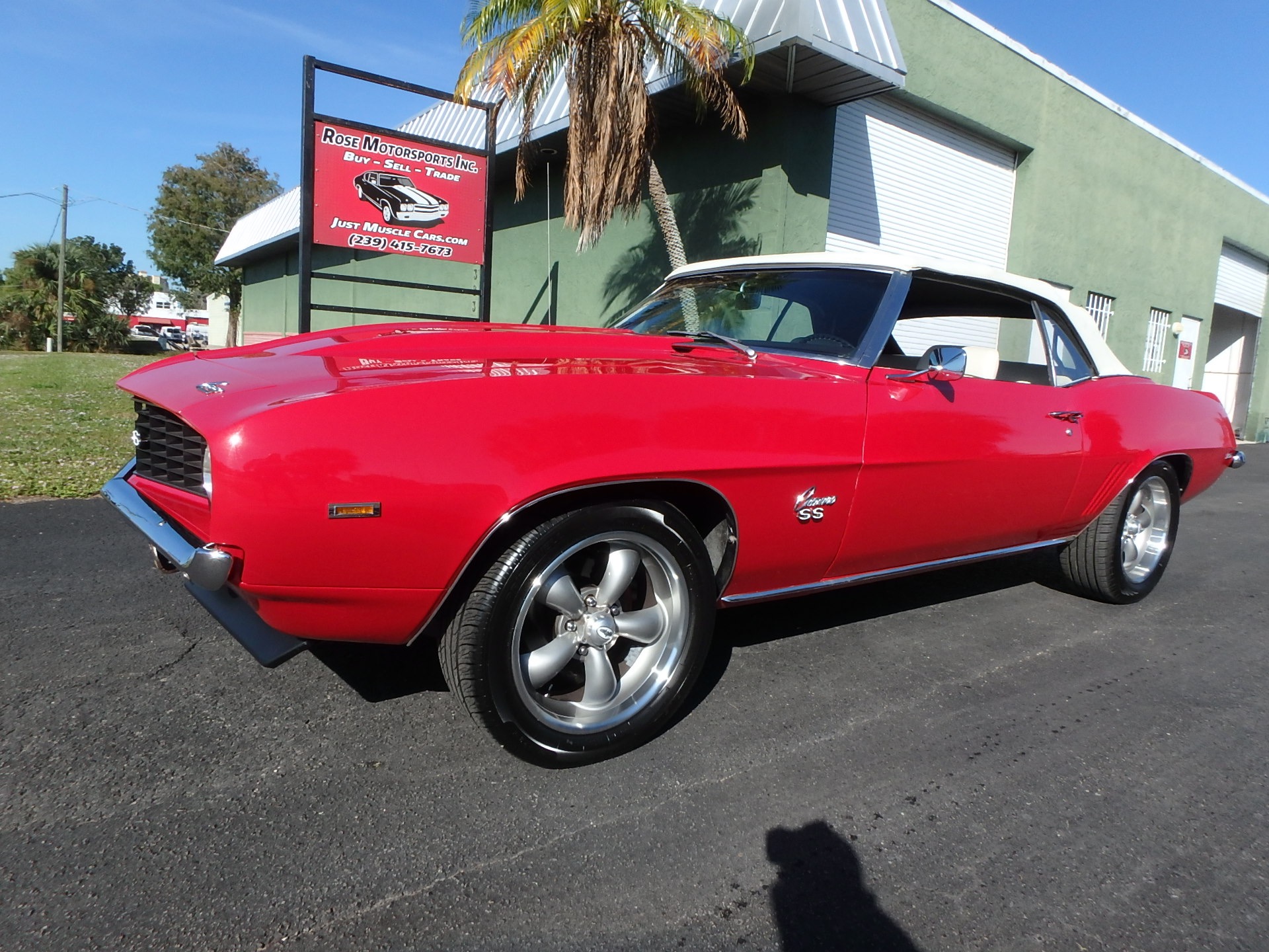 Used 1969 Chevy Camaro Convertible For Sale (35,000) Rose